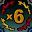 HP Increase (6x)